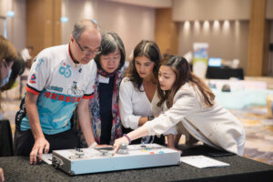 Team participating in an AI Applications learning experience in Hong Kong